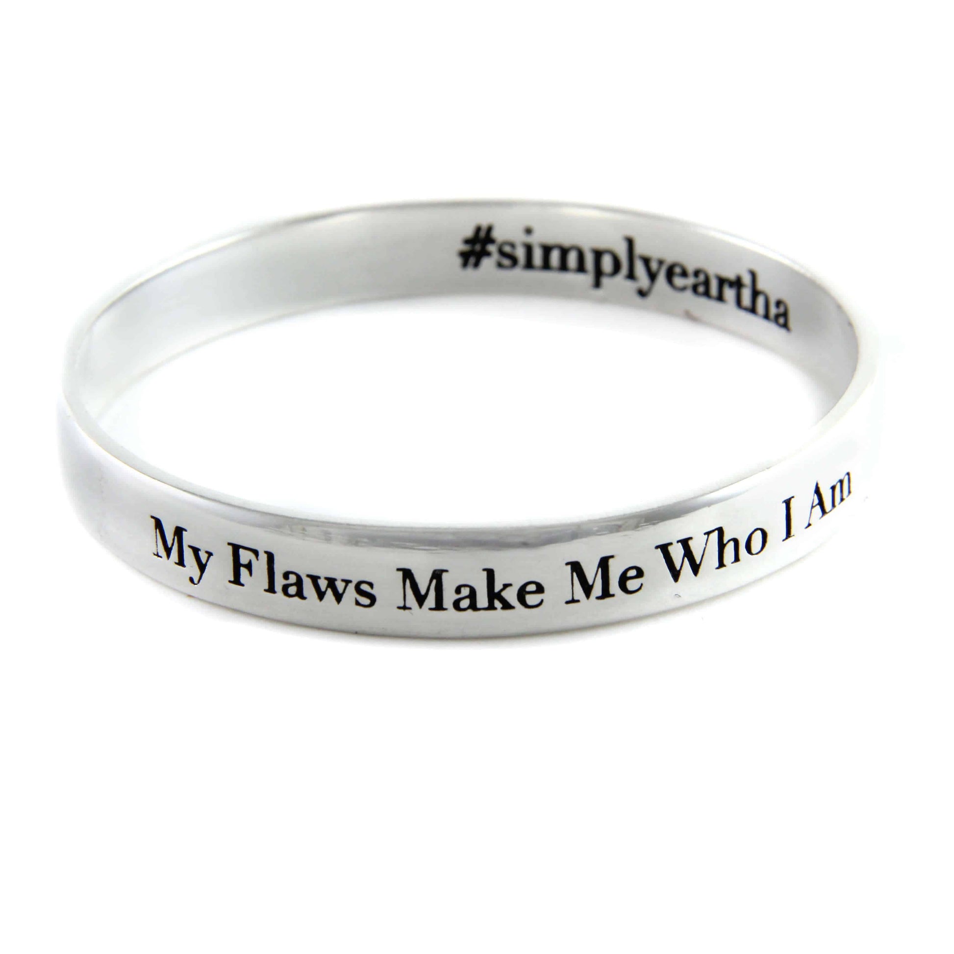 My Flaws Make Me Who I Am Eartha Kitt inspirational jewelry